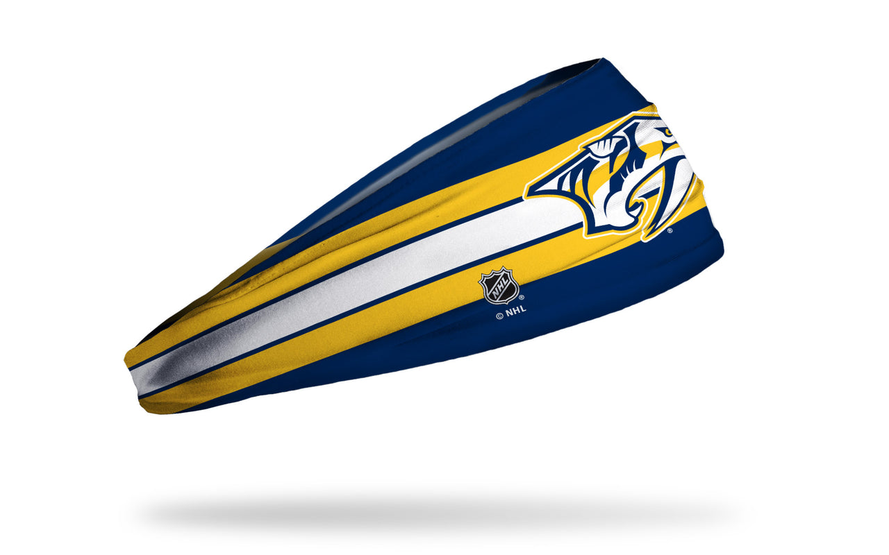 Nashville Predators: Stripe Big Bang Lite Headband