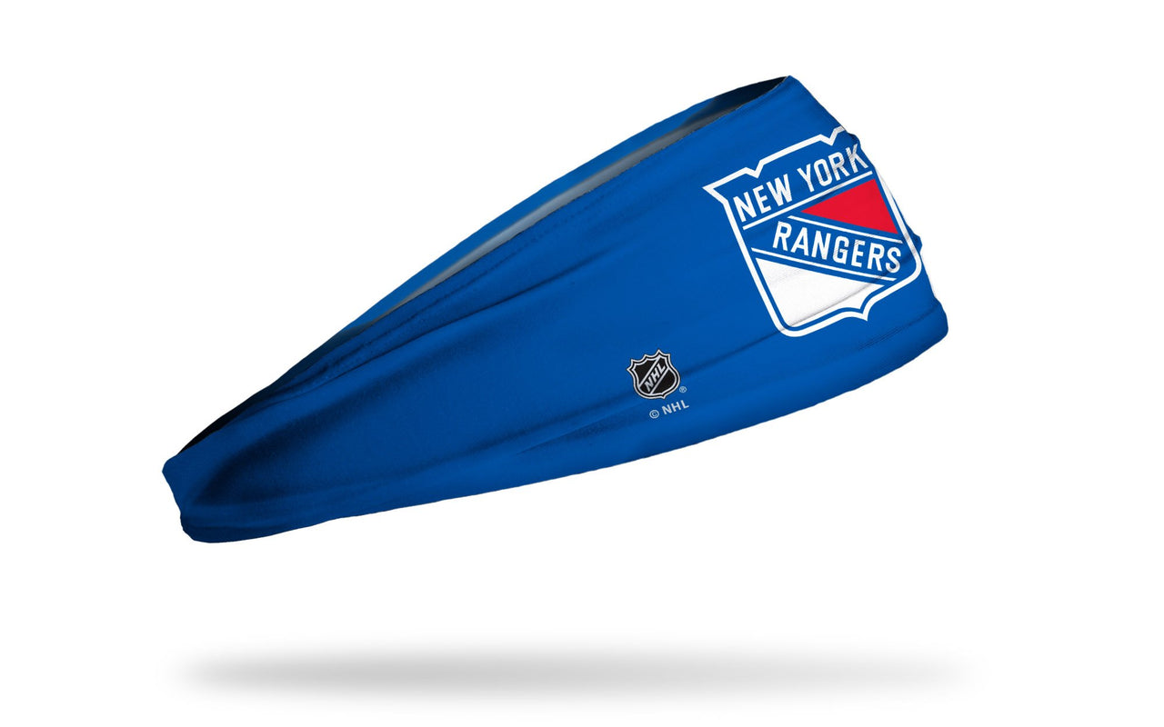 New York Rangers: Logo Blue Headband