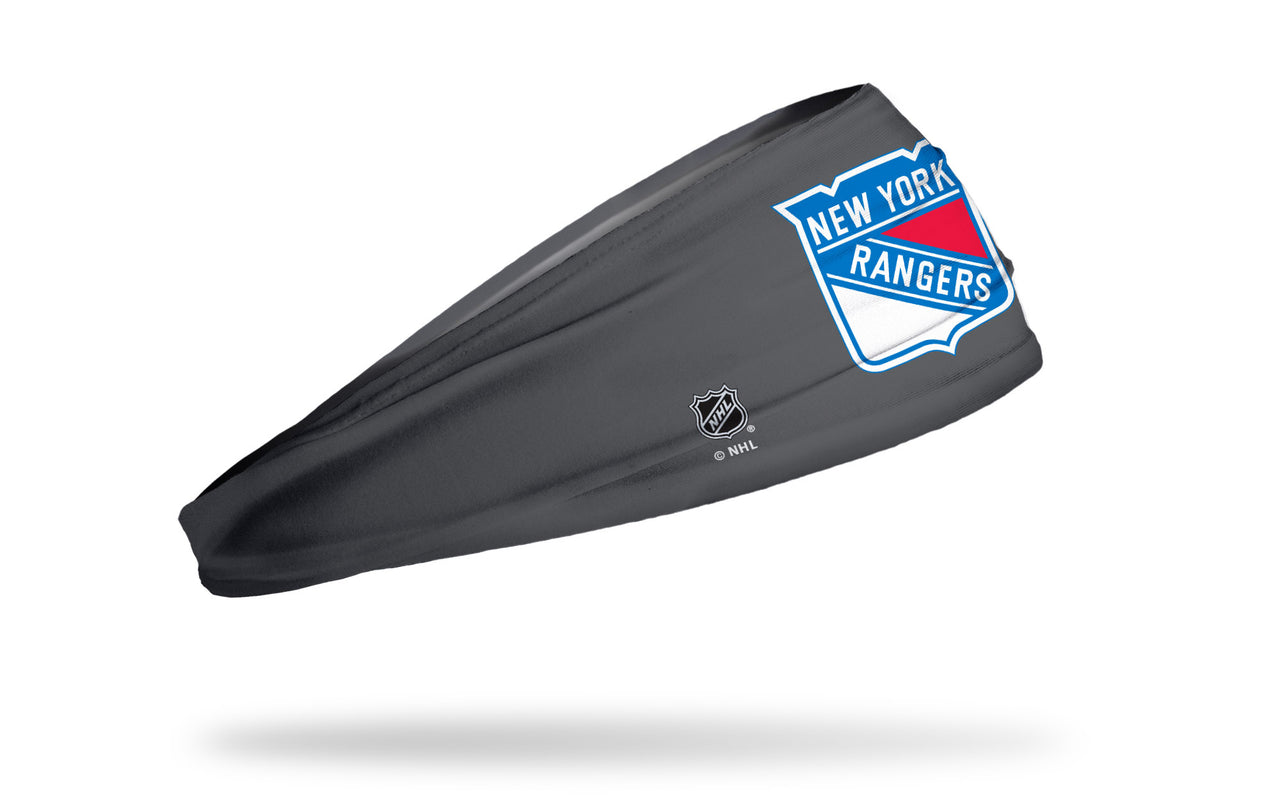 New York Rangers: Logo Gray Big Bang Lite Headband