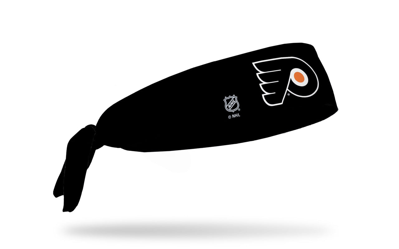 Philadelphia Flyers: Logo Black Flex Tie Headband