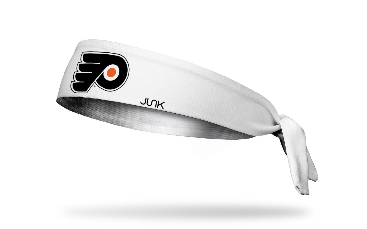 Philadelphia Flyers: Logo White Flex Tie Headband