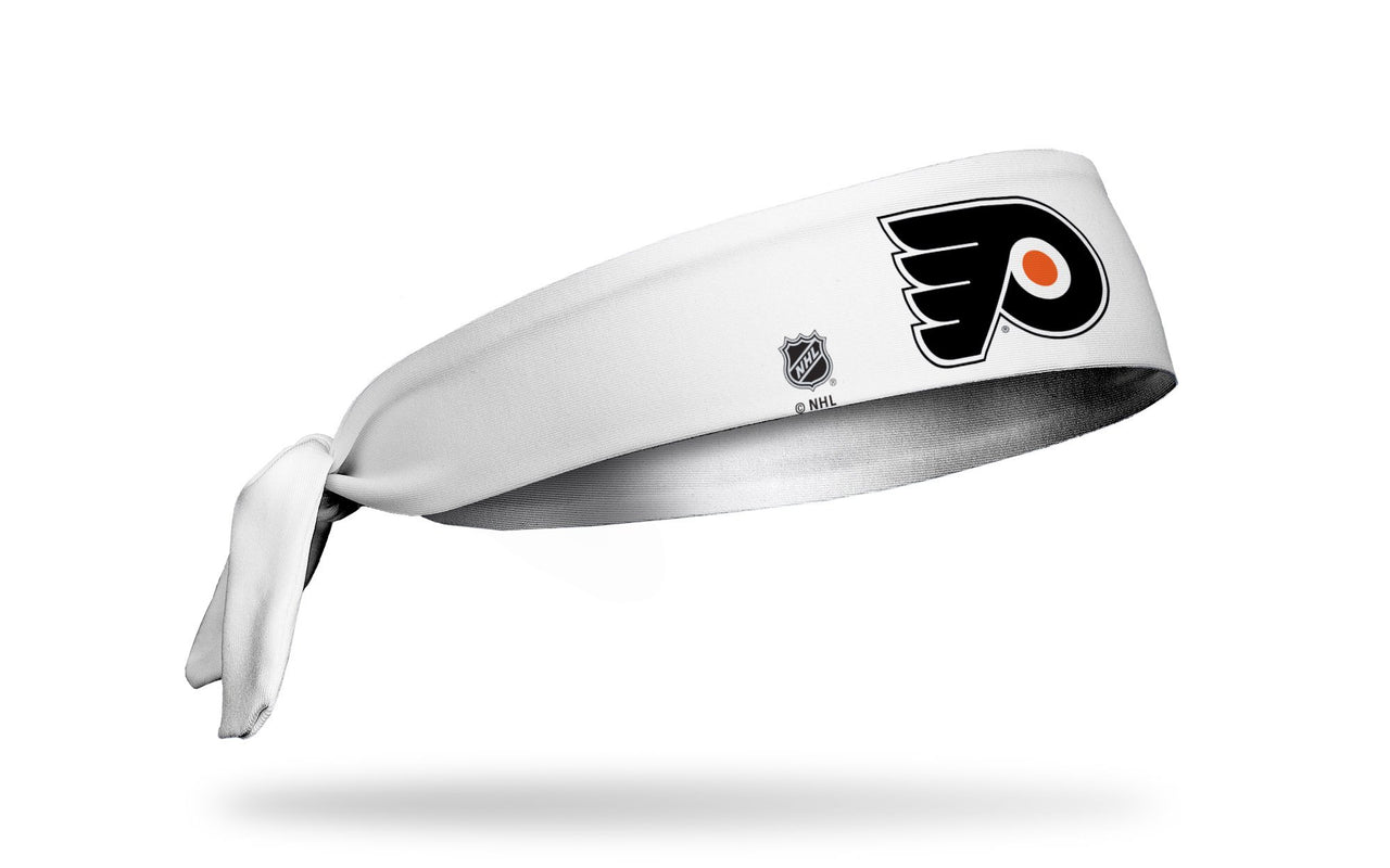 Philadelphia Flyers: Logo White Flex Tie Headband