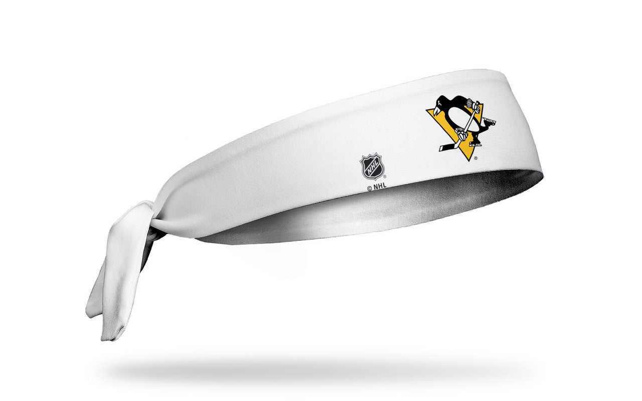 Pittsburgh Penguins: Logo White Tie Headband