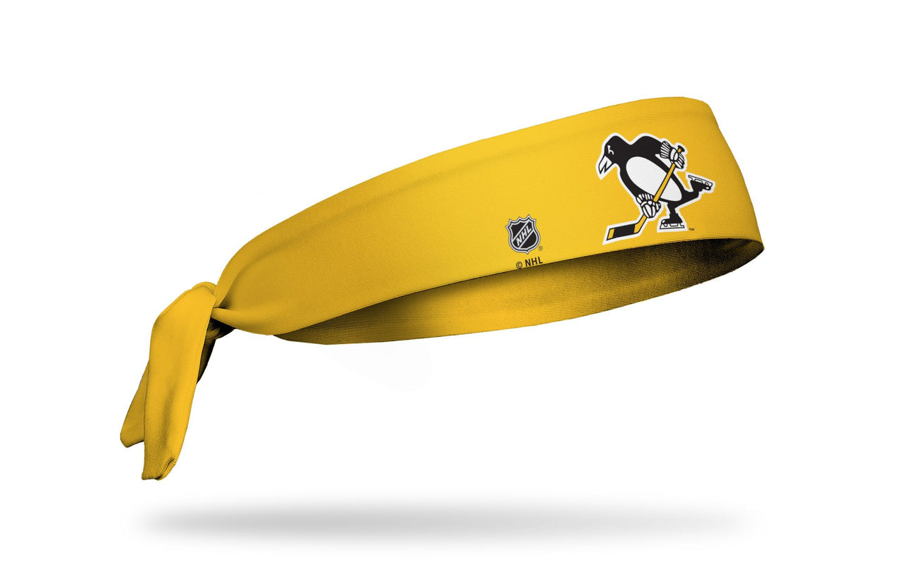 Pittsburgh Penguins: Logo Yellow Flex Tie Headband