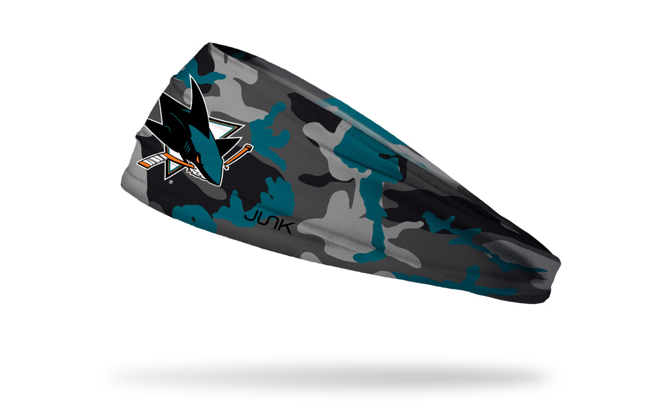 San Jose Sharks: Camo Pop Big Bang Lite Headband