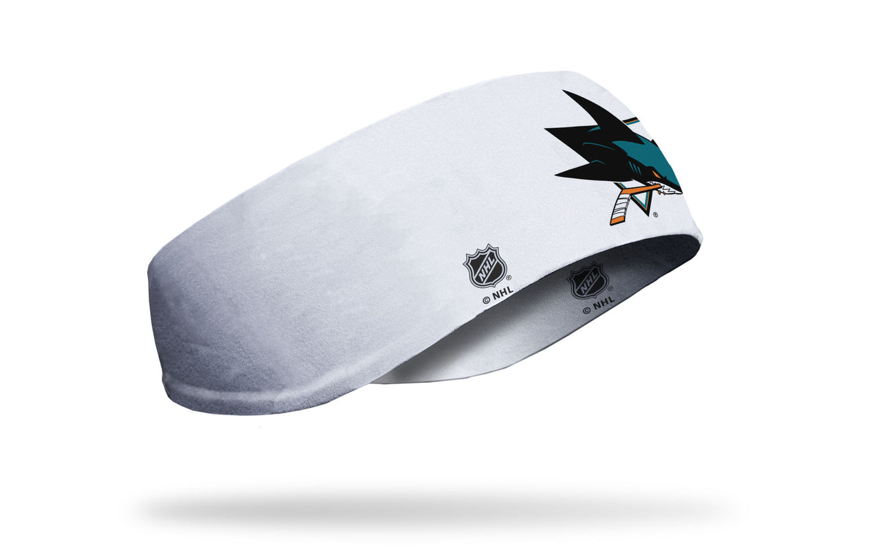 San Jose Sharks: Logo White Ear Warmer