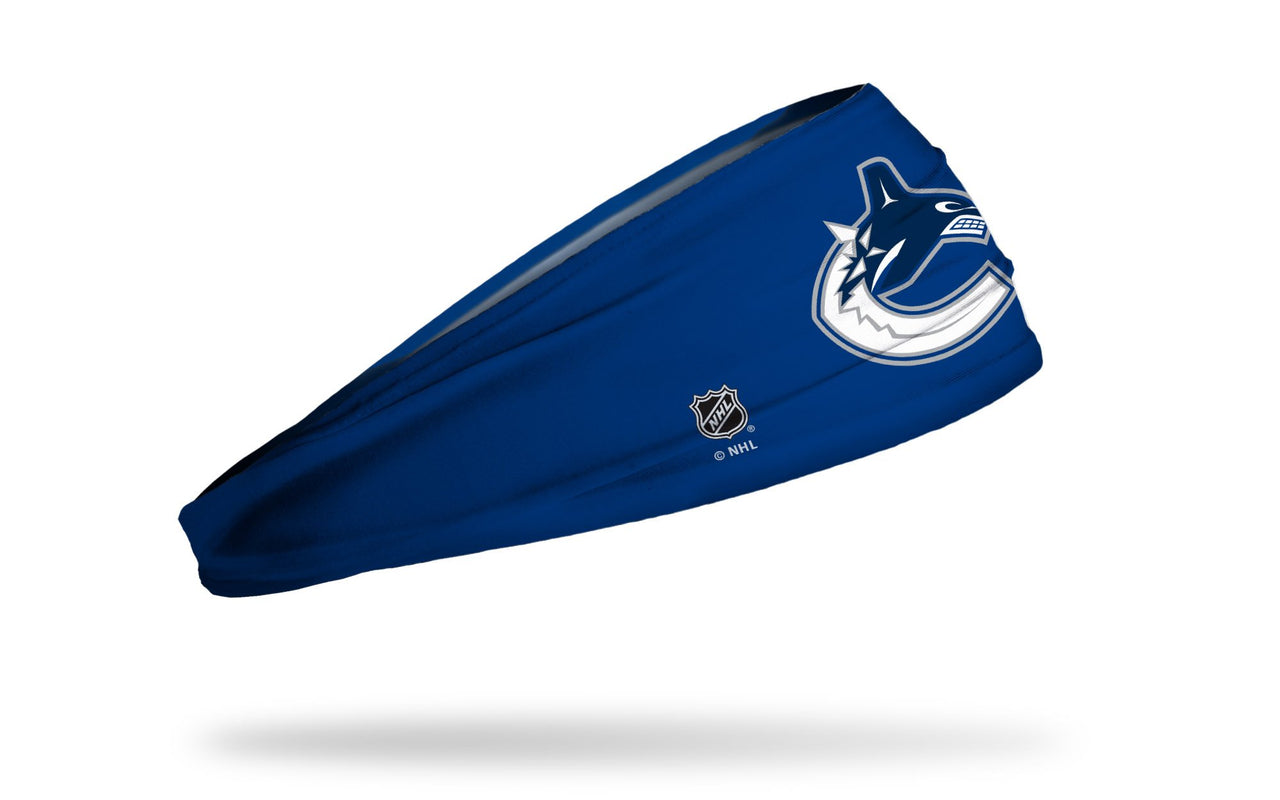 Vancouver Canucks: Logo Blue Big Bang Lite Headband