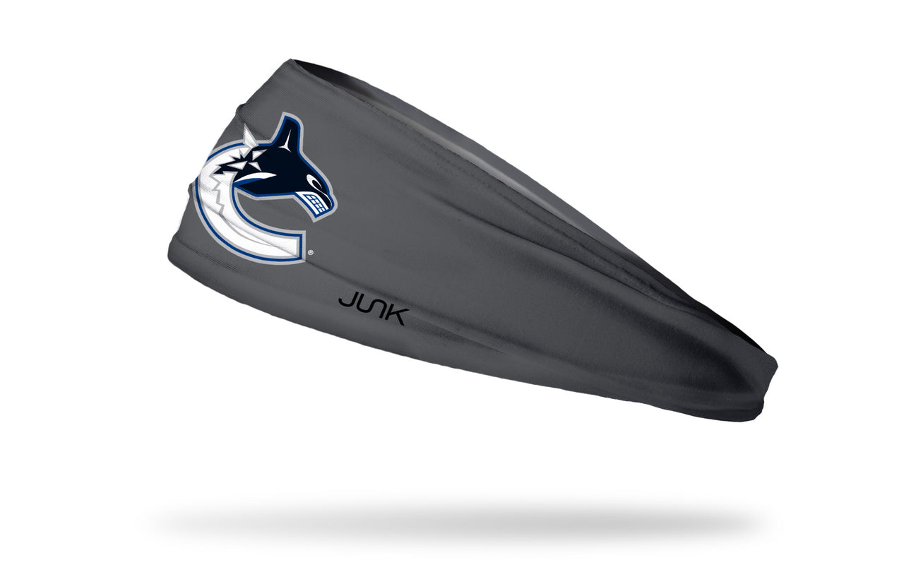 Vancouver Canucks: Logo Gray Headband