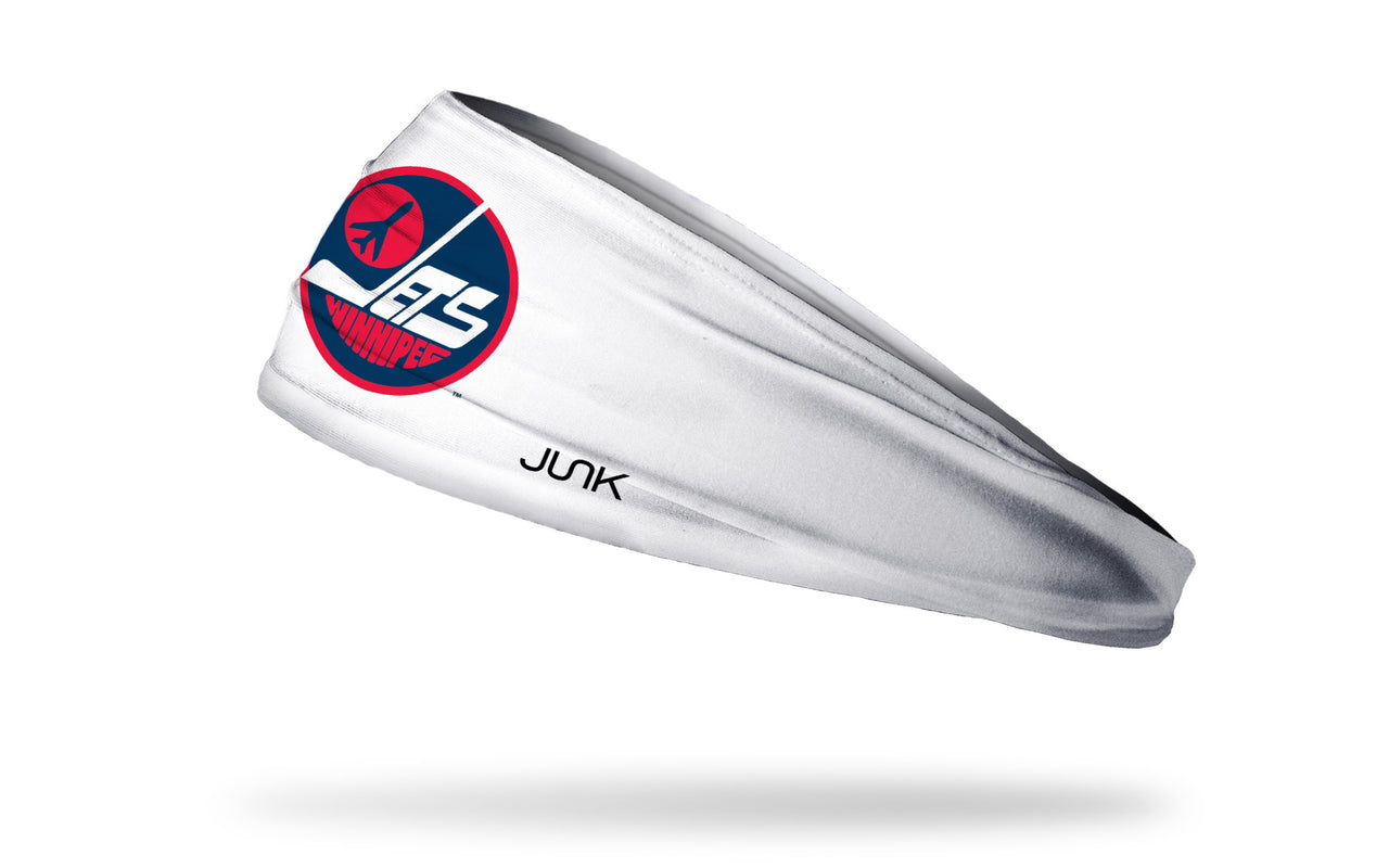 Winnipeg Jets: Vintage White Big Bang Lite Headband