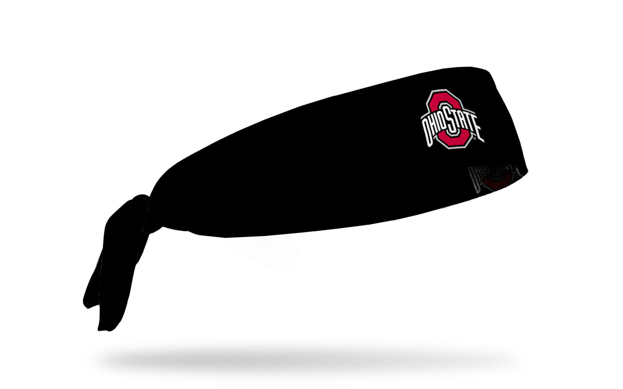 Ohio State: Logo Black Flex Tie Headband