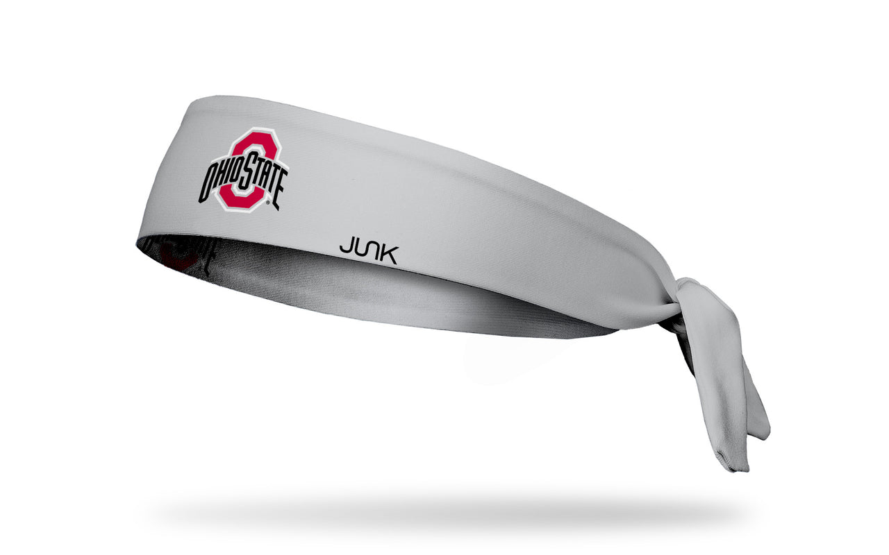 Ohio State: Logo Gray Flex Tie Headband