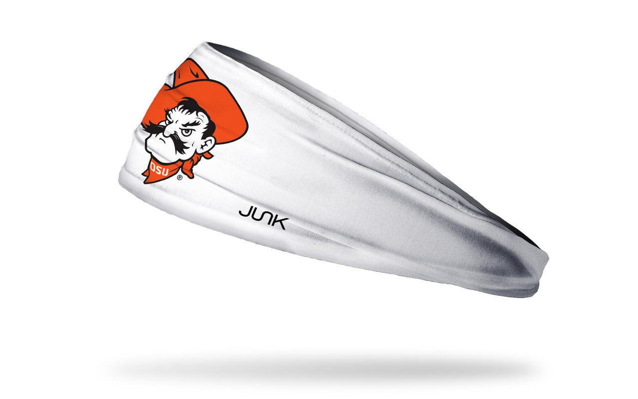 Oklahoma State University: Pistol Pete White Big Bang Lite Headband