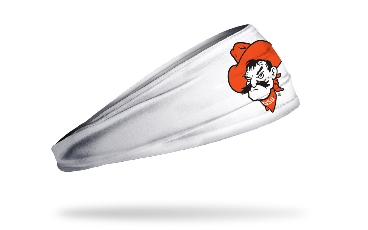 Oklahoma State University: Pistol Pete White Big Bang Lite Headband