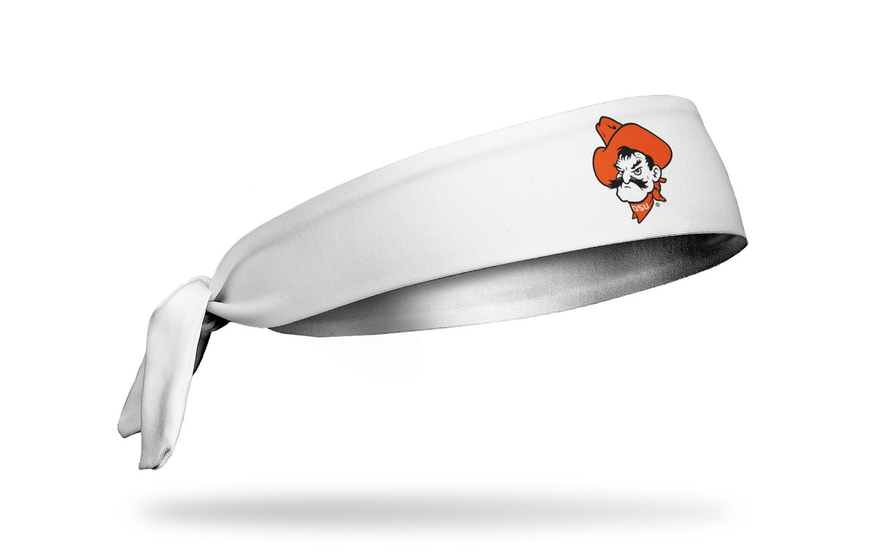Oklahoma State University: Pistol Pete White Tie Headband