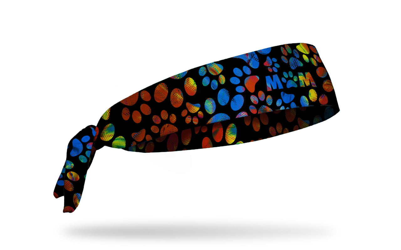 Paw Mom Tie Headband