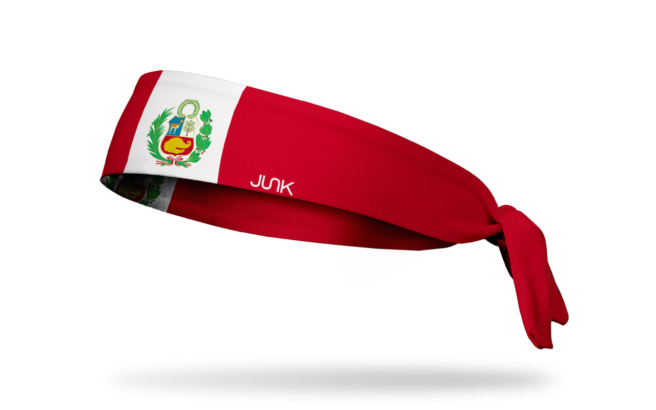 Peru Flag Tie Headband