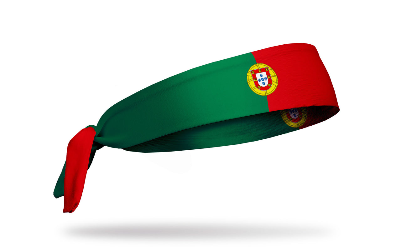 Portugal Flag Tie Headband