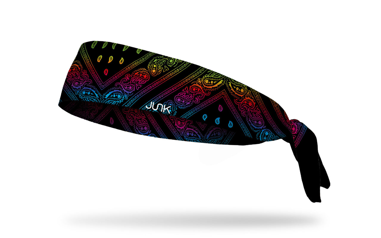 Rainbow Bandit Flex Tie Headband