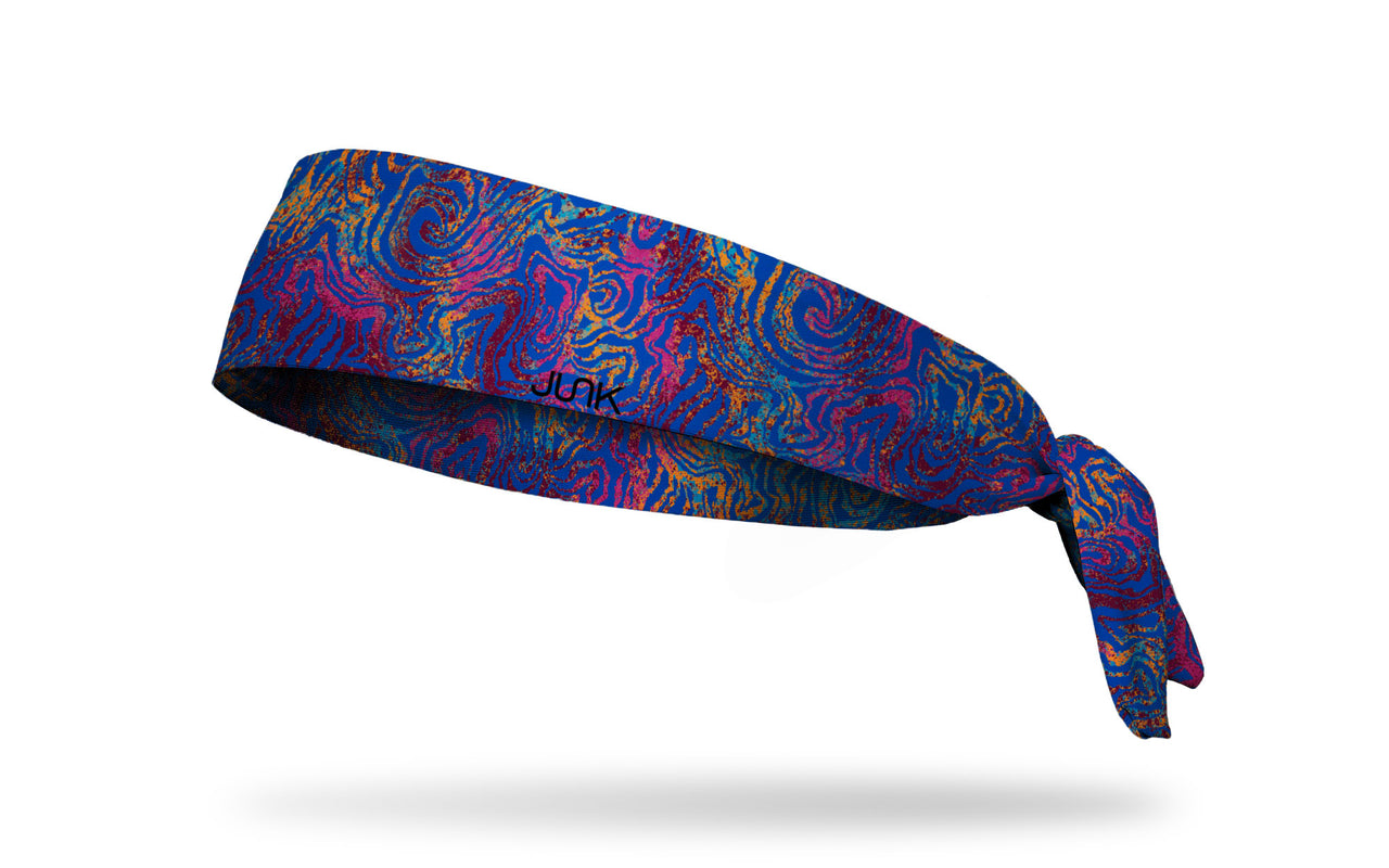 Refract Abstract Flex Tie Headband