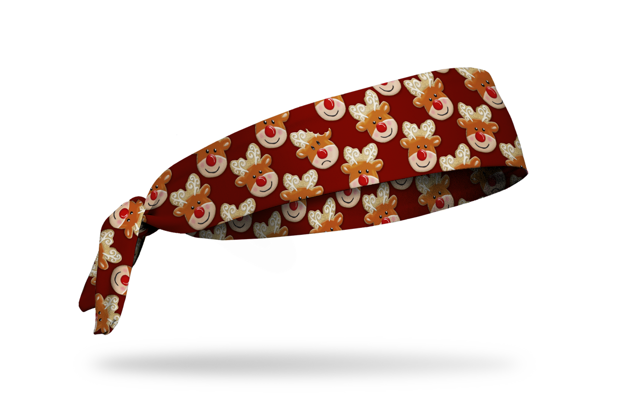 Reindeer Snacks Tie Headband