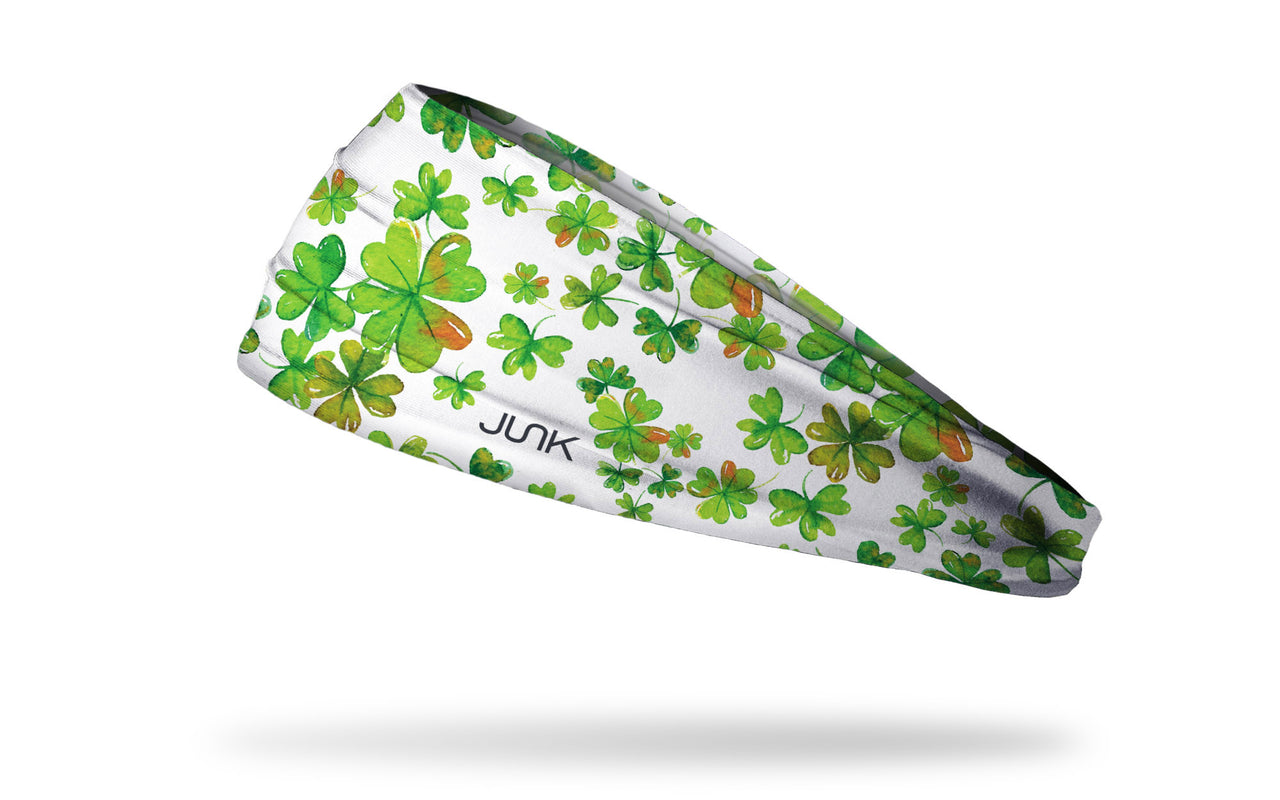 green headband st patricks day holiday shamrock theme