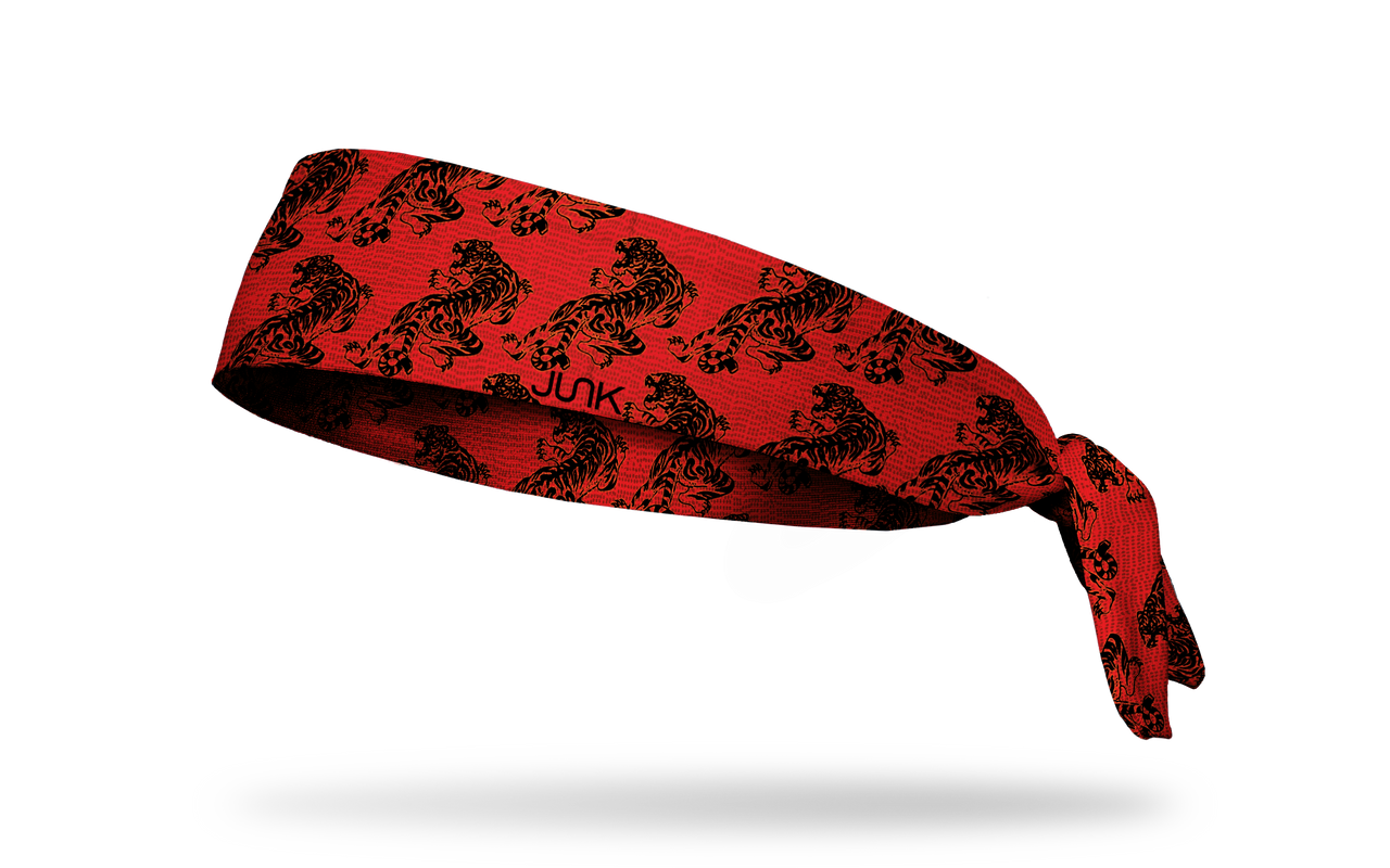 Silky Smoker Tie Headband