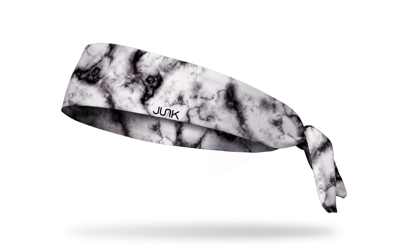 Snowflake Obsidian Tie Headband