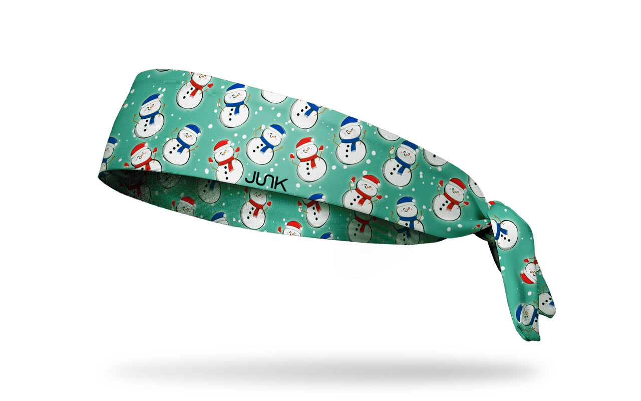 Snowmen on Parade Tie Headband