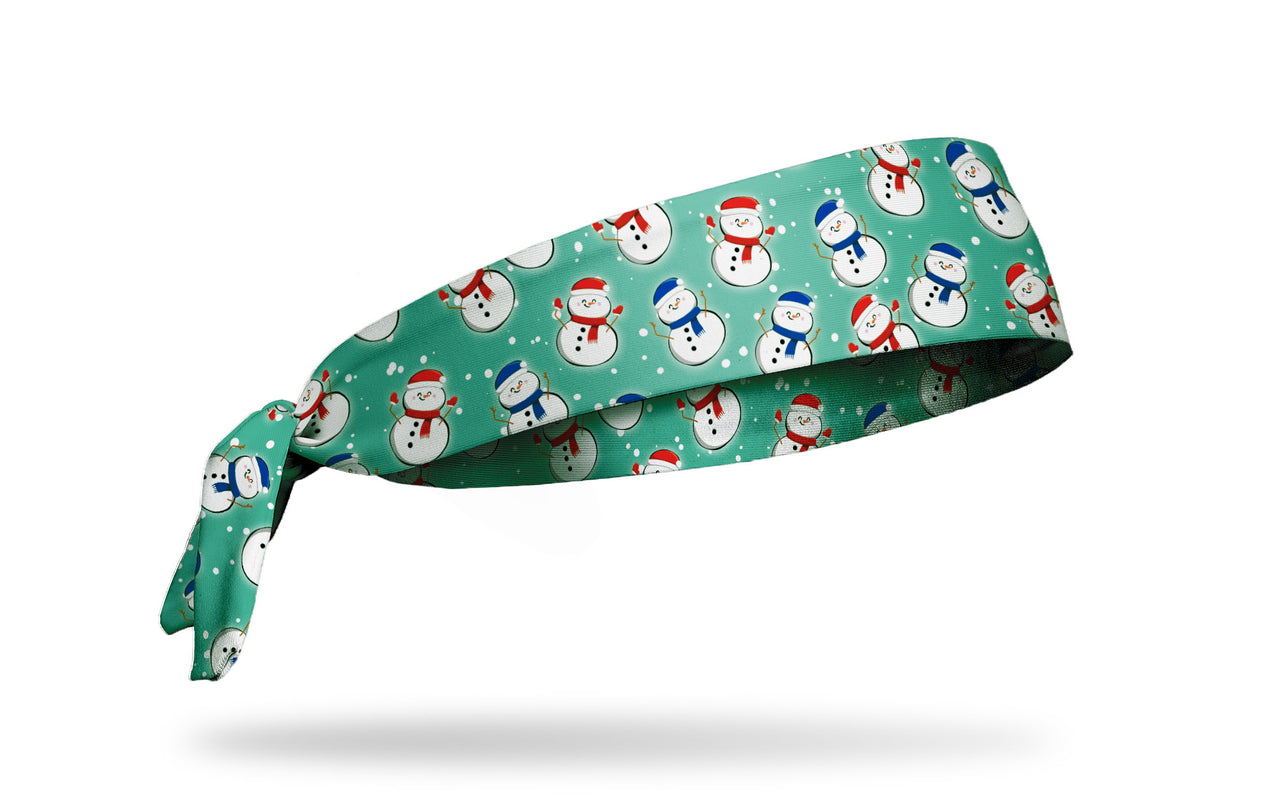 Snowmen on Parade Tie Headband