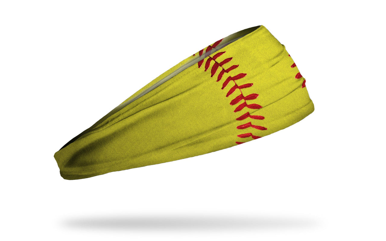 Softball Red Laces Big Bang Lite Headband