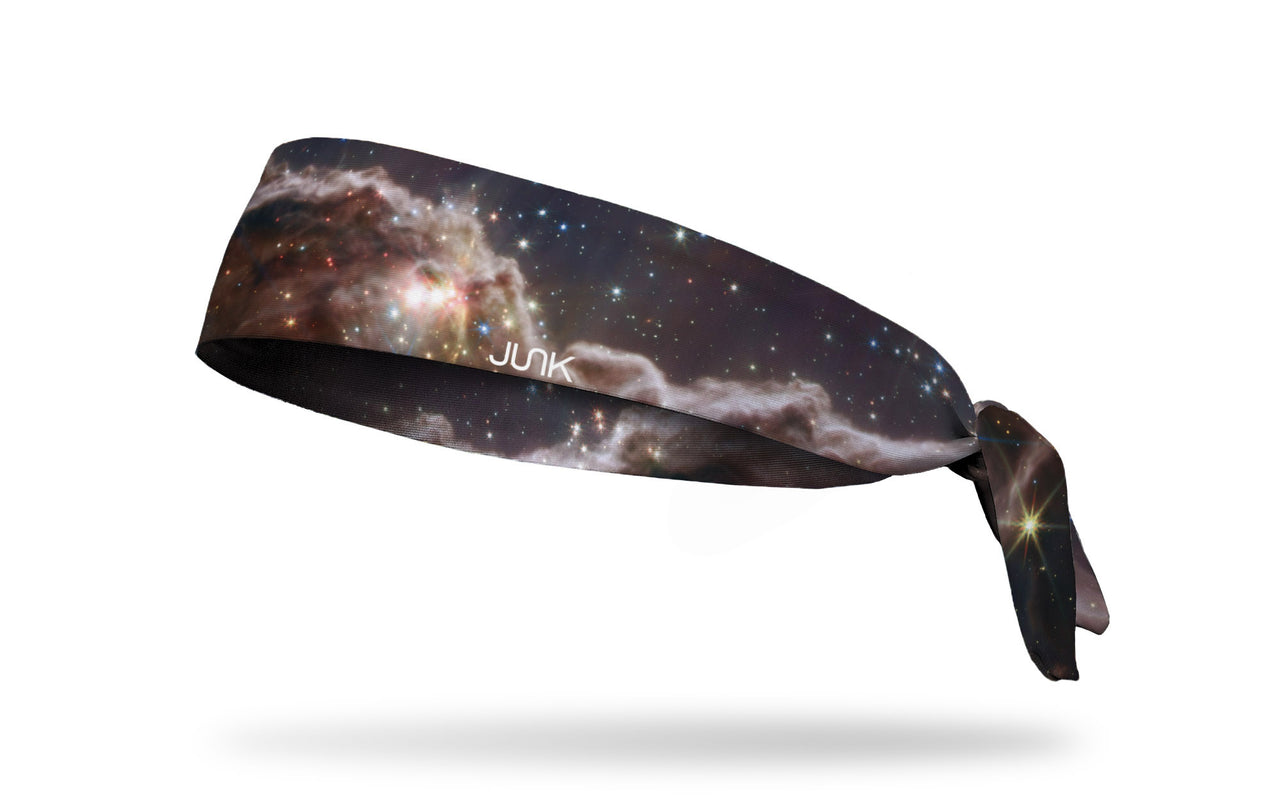 Soft Cosmic Cliffs Tie Headband