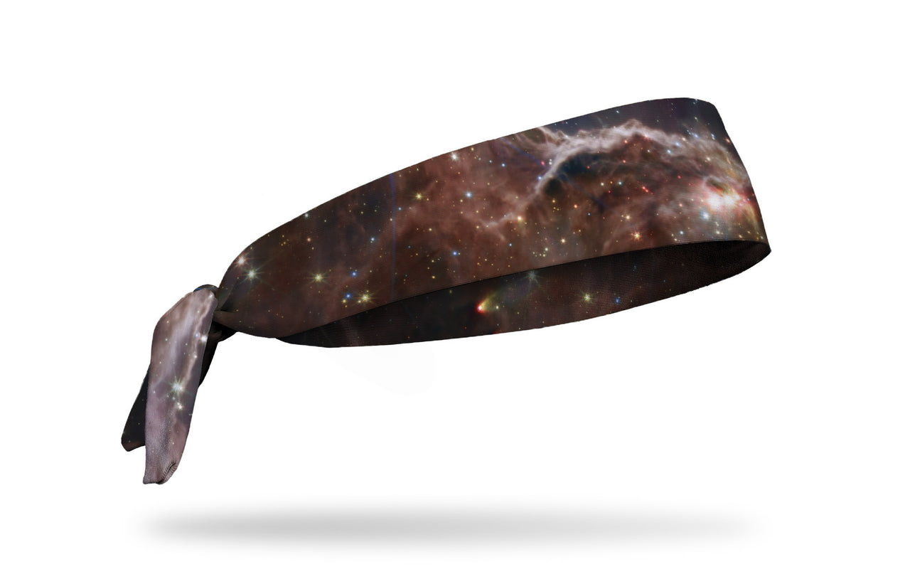 Soft Cosmic Cliffs Tie Headband