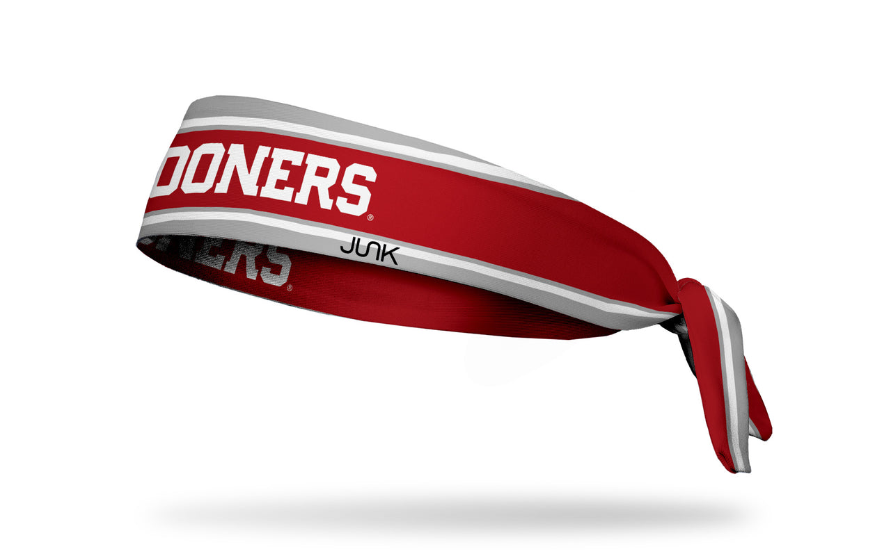 University of Oklahoma: Sooners Stripe Tie Headband