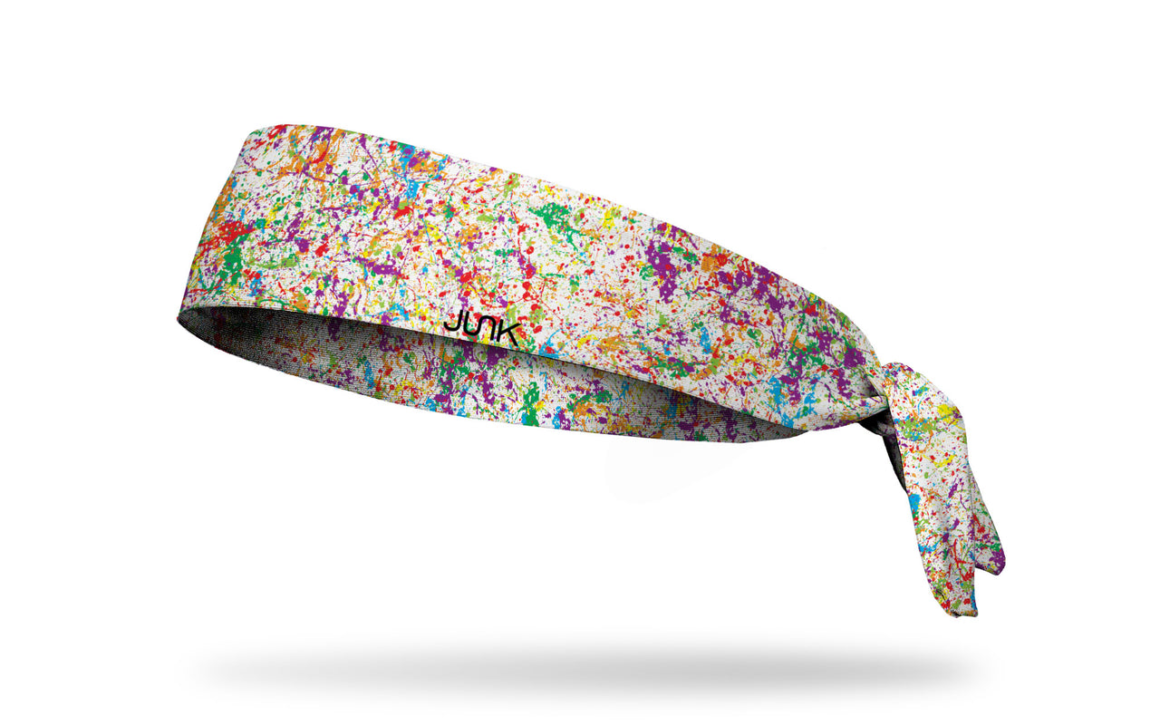 Splatter Tie Headband