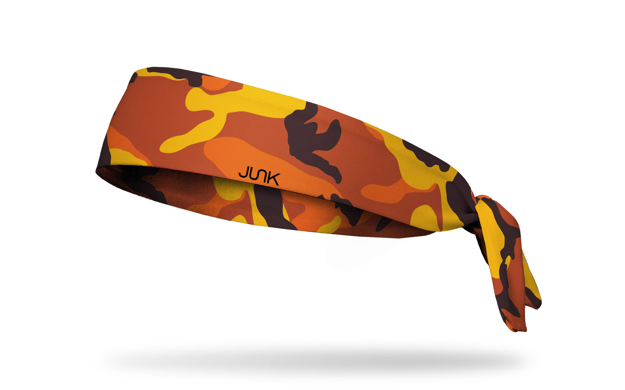 Tangerine Slayer Tie Headband