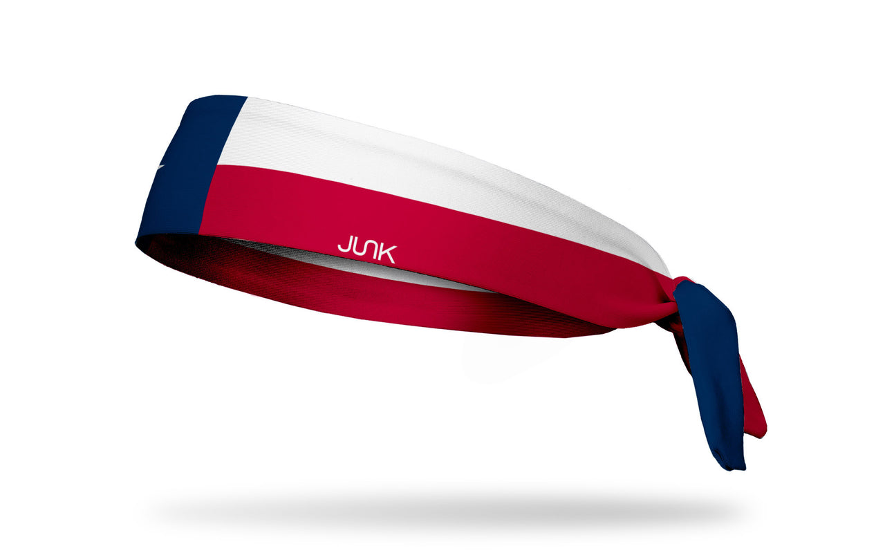 Texas Flag Flex Tie Headband