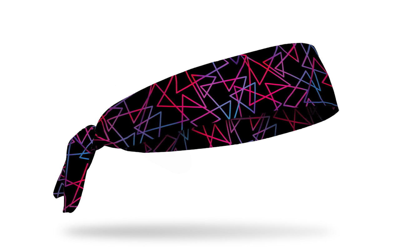 Tinted Triangles Tie Headband