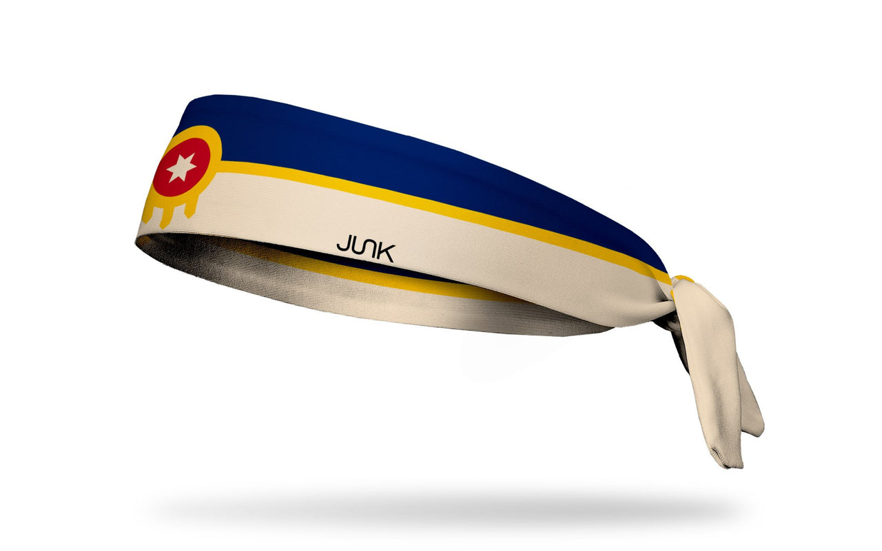 Tulsa Flag Tie Headband