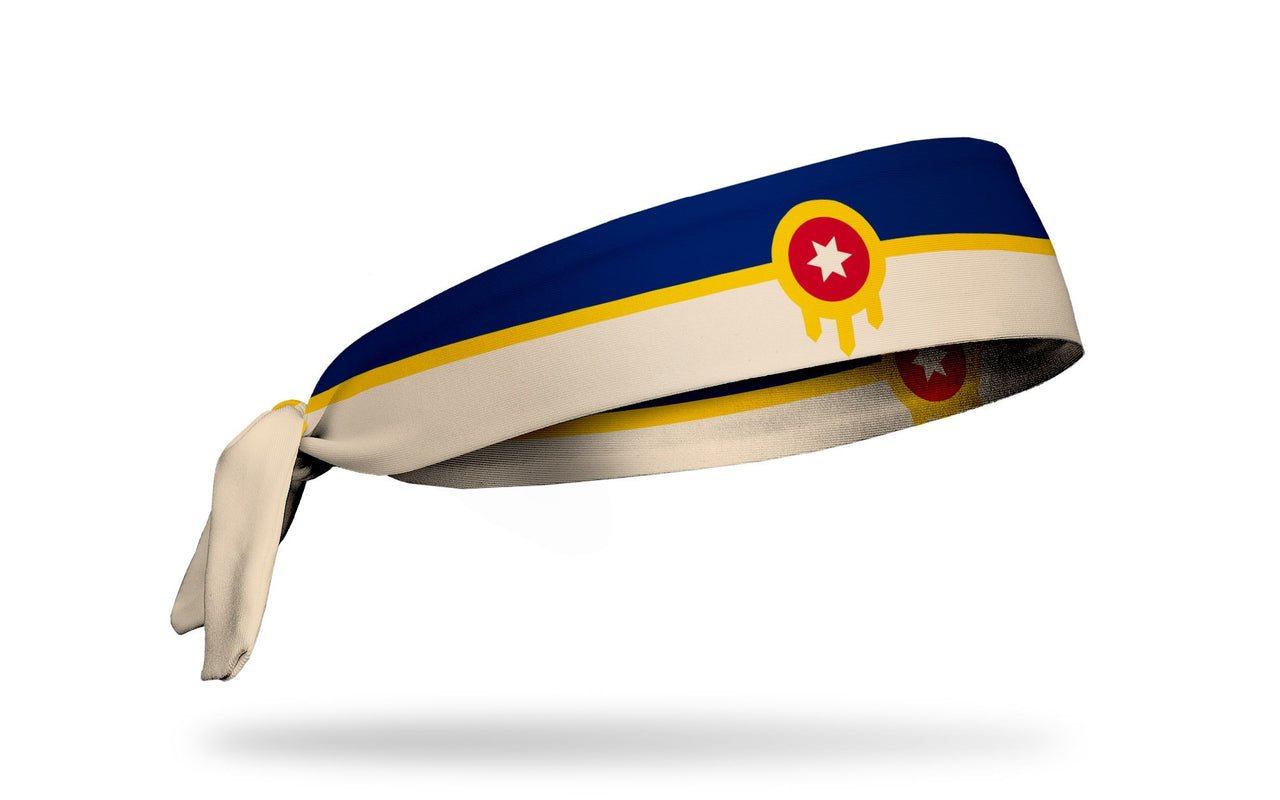 Tulsa Flag Tie Headband