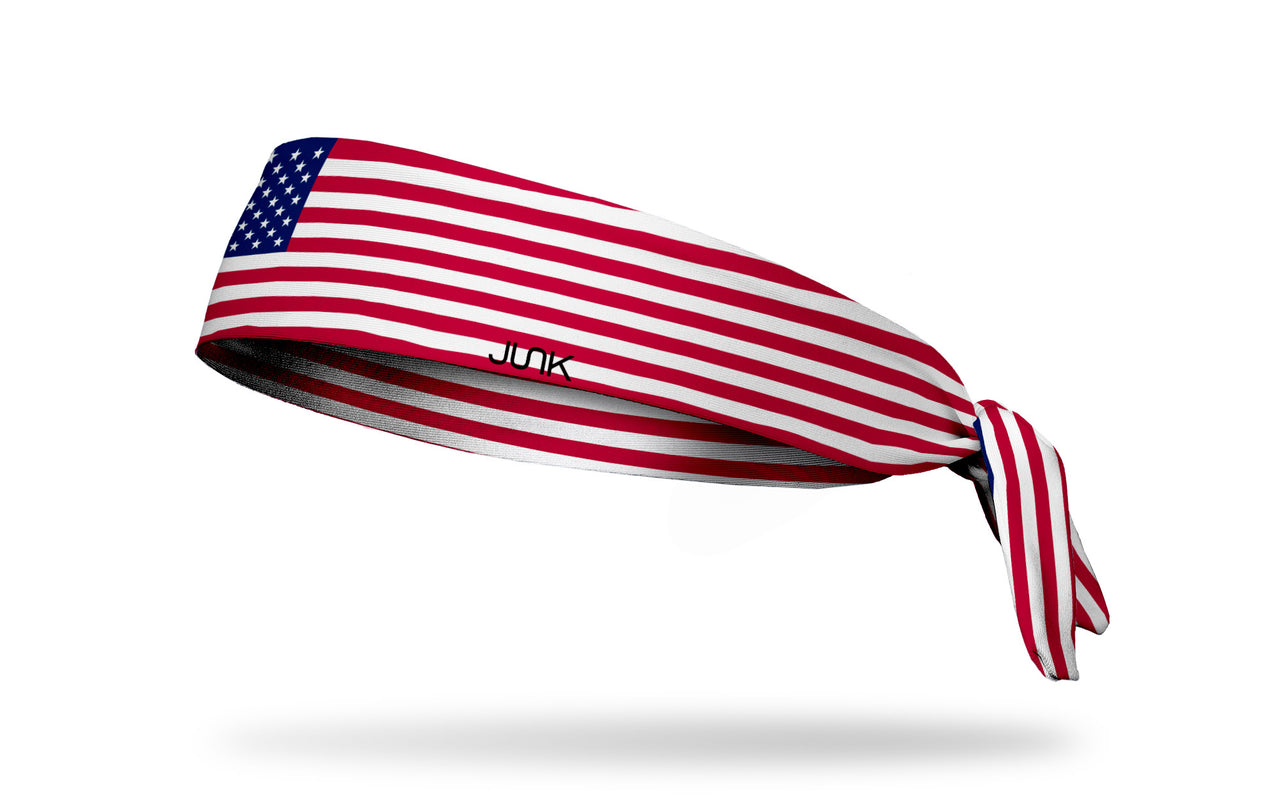 United States of America Flag Tie Headband