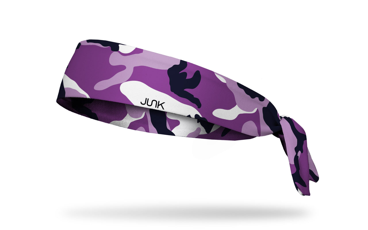 Violet Vengeance Tie Headband