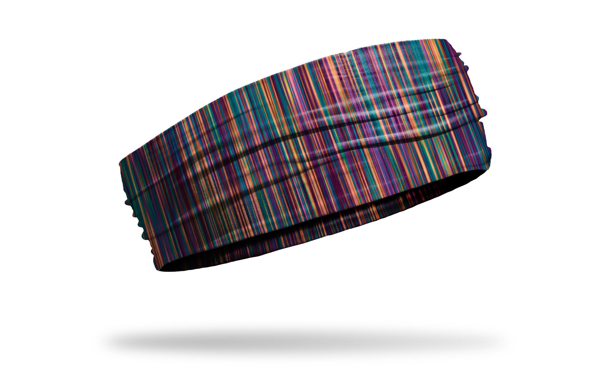 brightly colored stripes headband