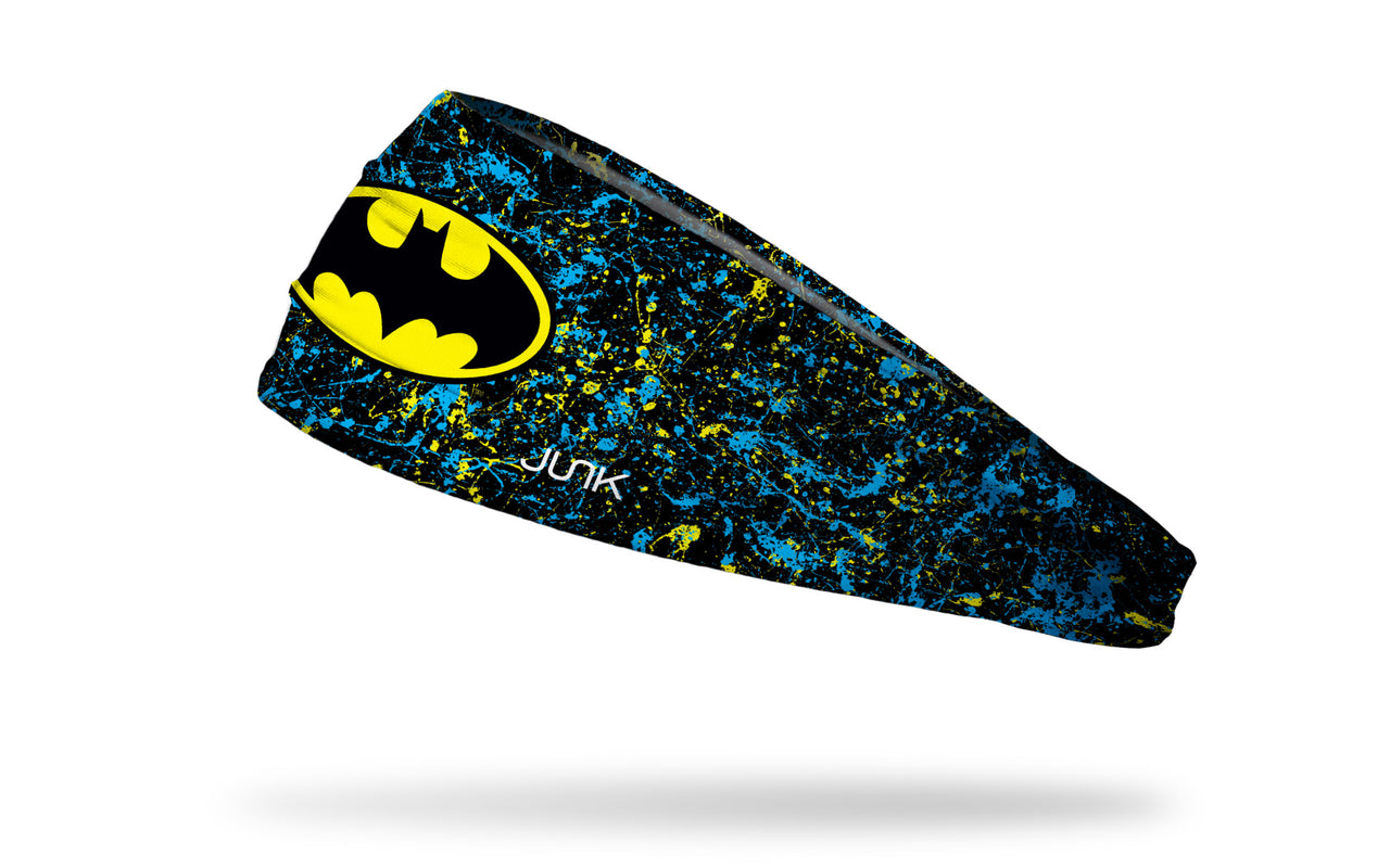 Warner Brothers Batman headband splatter