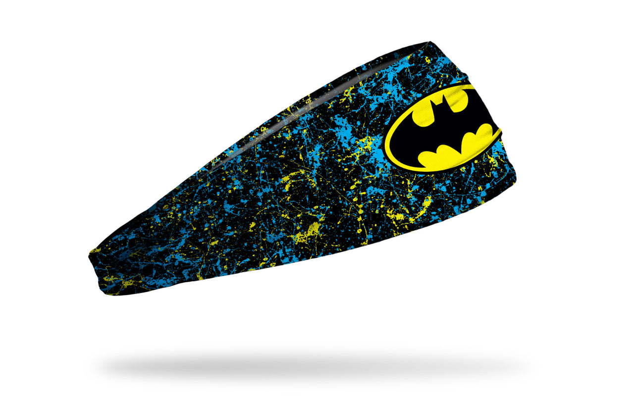 Warner Brothers Batman headband splatter