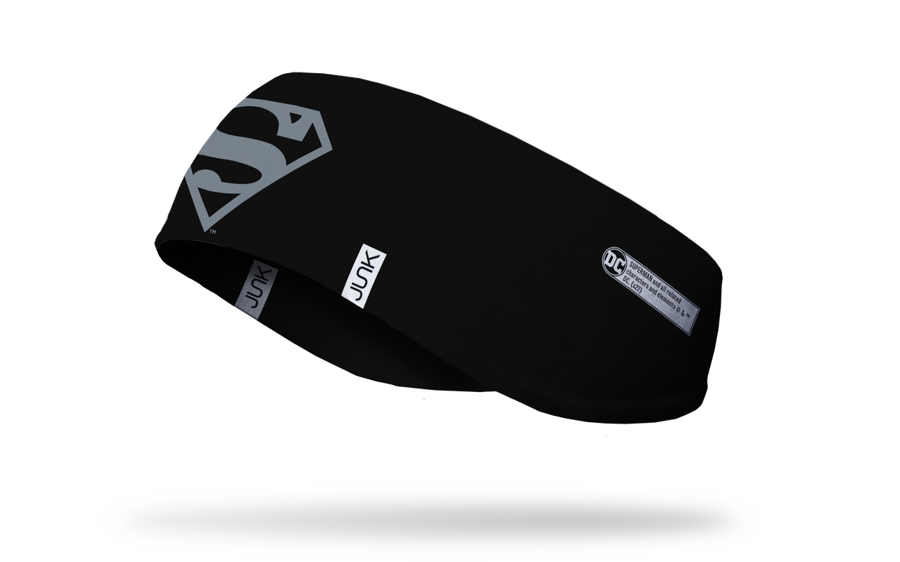 Superman: Gray Logo Ear Warmer