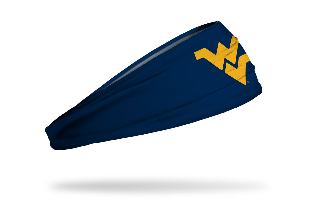 West Virginia University: Logo Navy Big Bang Lite Headband