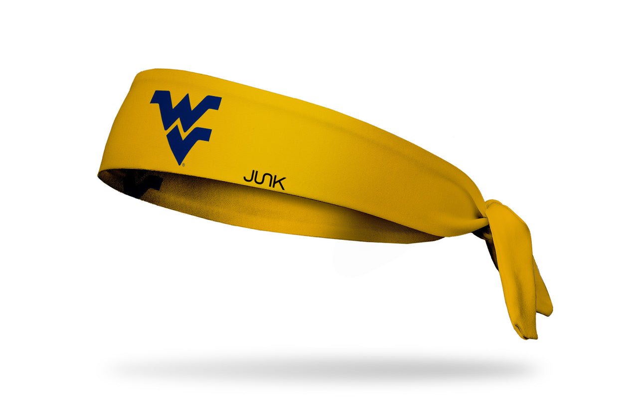 West Virginia University: Logo Gold Tie Headband