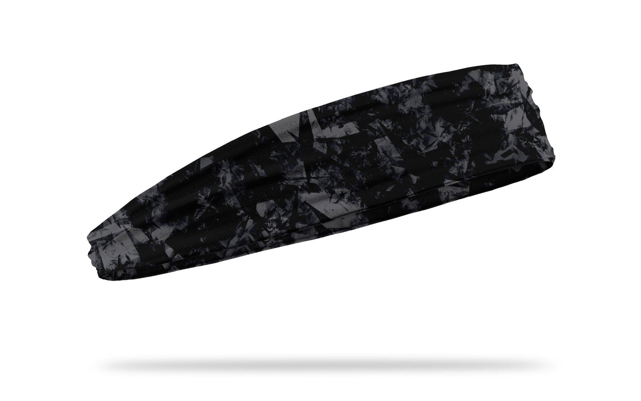 Gridiron Black Gray Infinity Headband - View 2