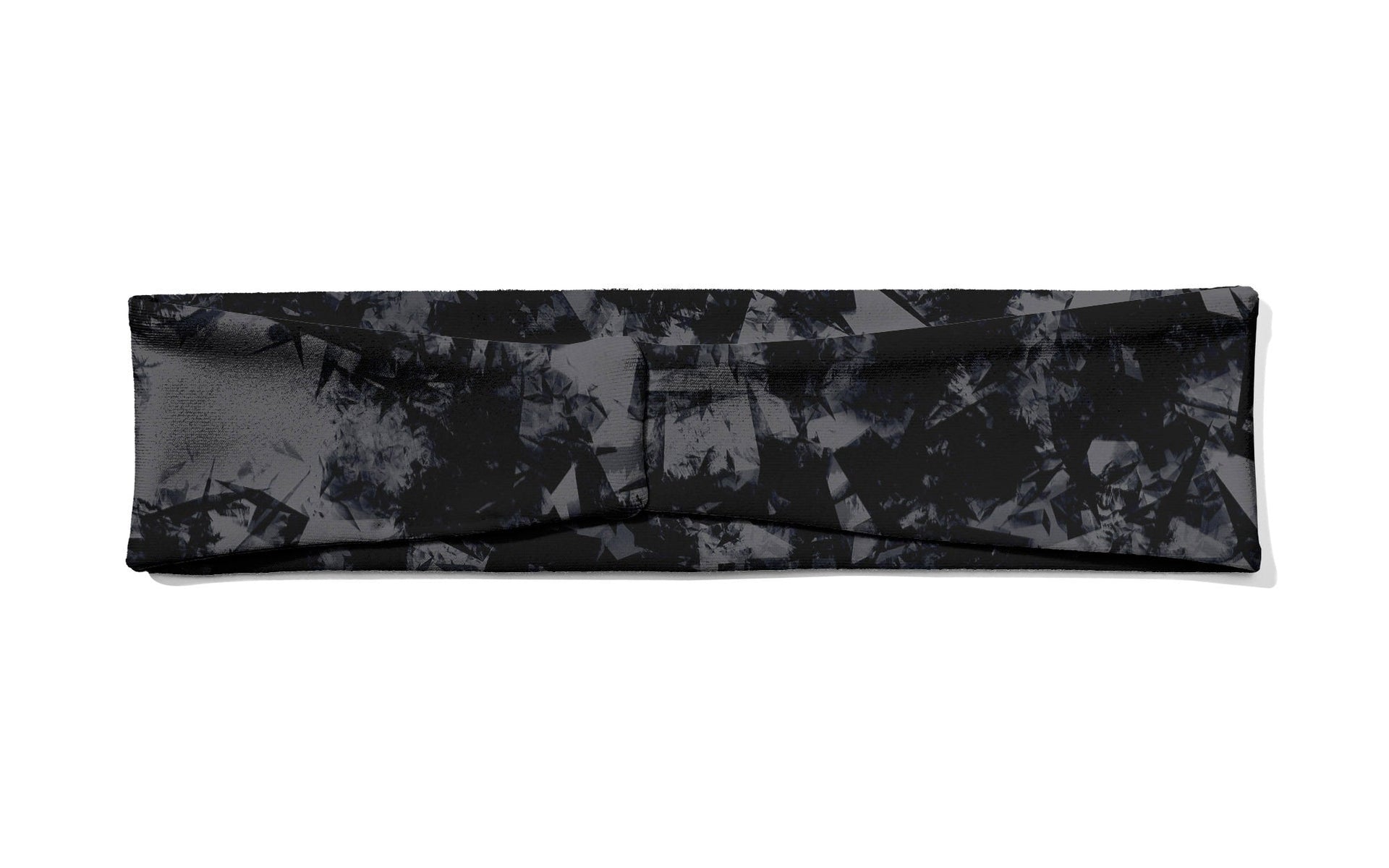 Gridiron Black Gray Infinity Headband - View 4