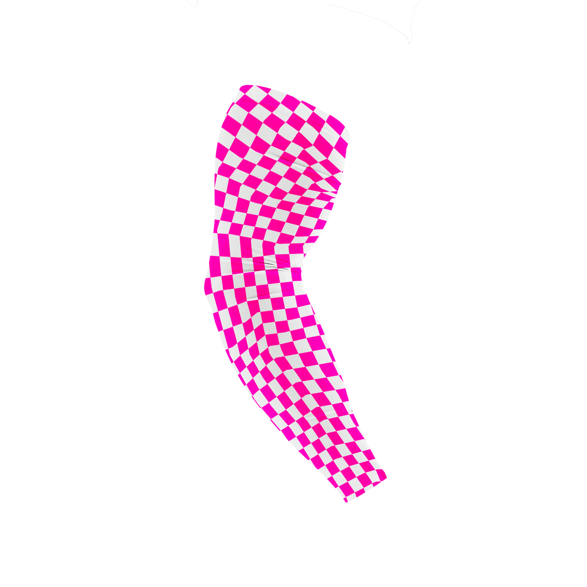 Pink Check Arm Sleeve